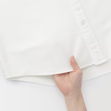 紳士　洗いざらしオックスボタンダウン長袖シャツ