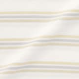 ベビー　あたまするっと　綿天竺編みクルーネック半袖Ｔシャツ　ボーダー