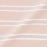 ベビー　あたまするっと　綿天竺編みクルーネック半袖Ｔシャツ　ボーダー