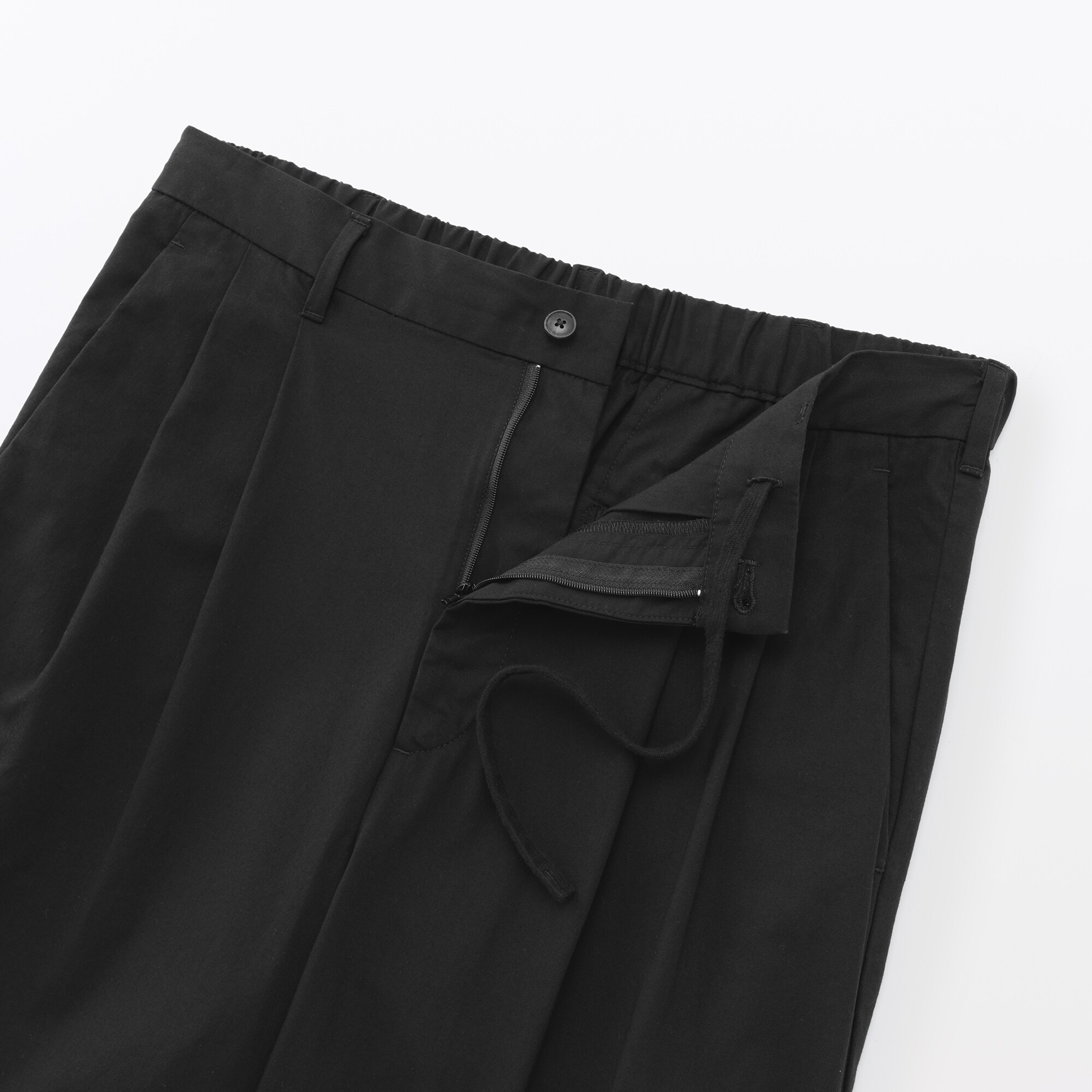 紳士 涼感 タックストレートパンツ | 無印良品