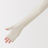 ＵＶカット強撚コットンアームカバー（ロング）