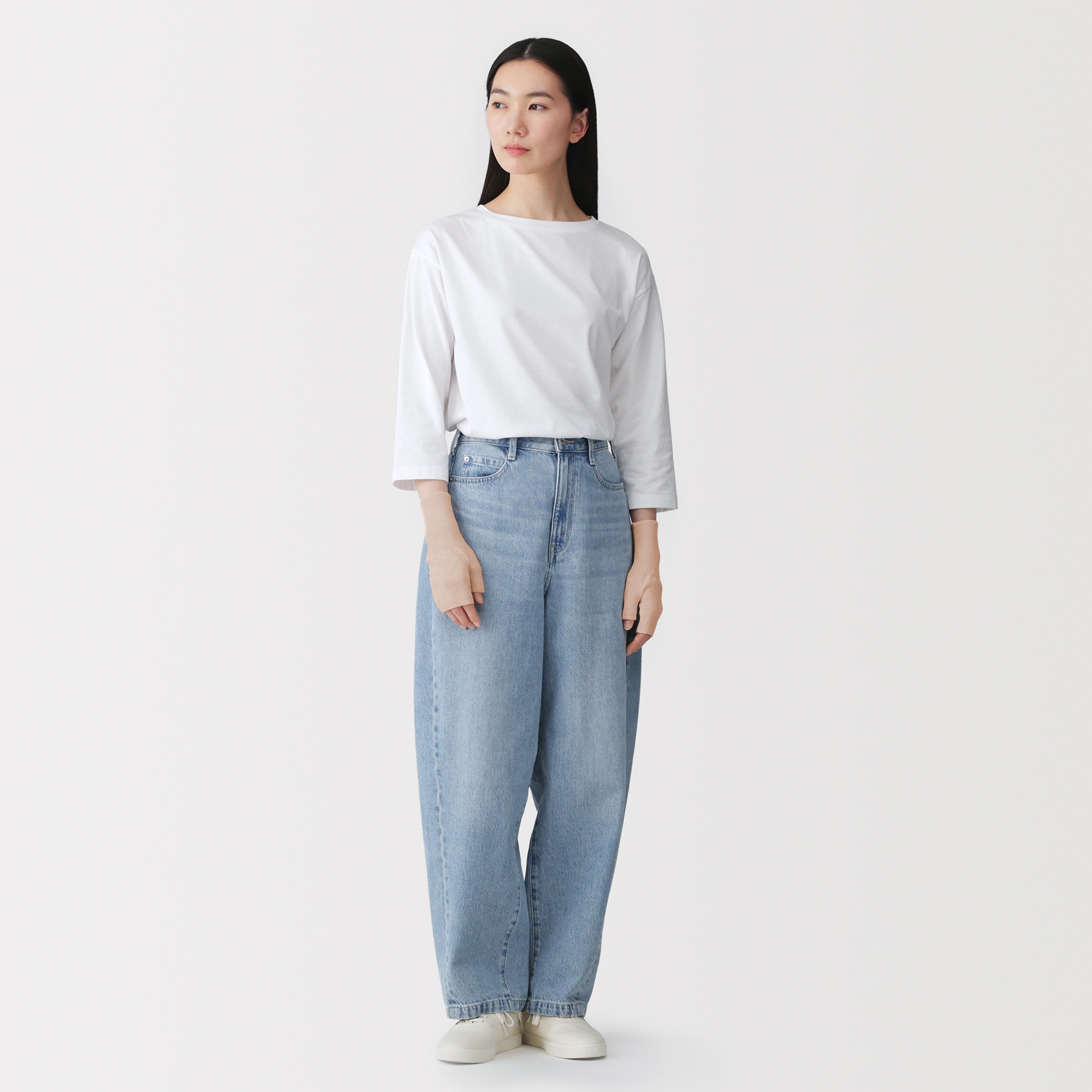 ＵＶカット強撚コットンアームカバー（ショート）