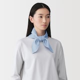 ＵＶカットリヨセルリネンポケット付きスカーフ