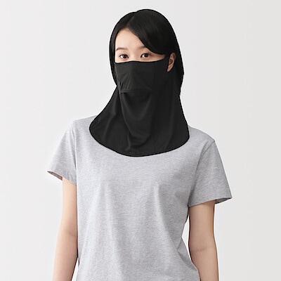 涼感ＵＶカット　フェイスカバー