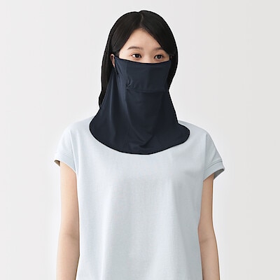 涼感ＵＶカット　フェイスカバー