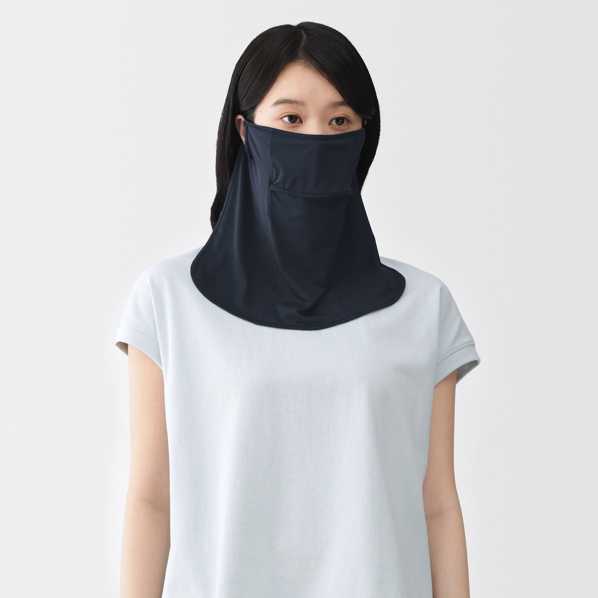 涼感ＵＶカット　フェイスカバー