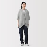 ＵＶカット強撚コットンボレロ　ボタン付き