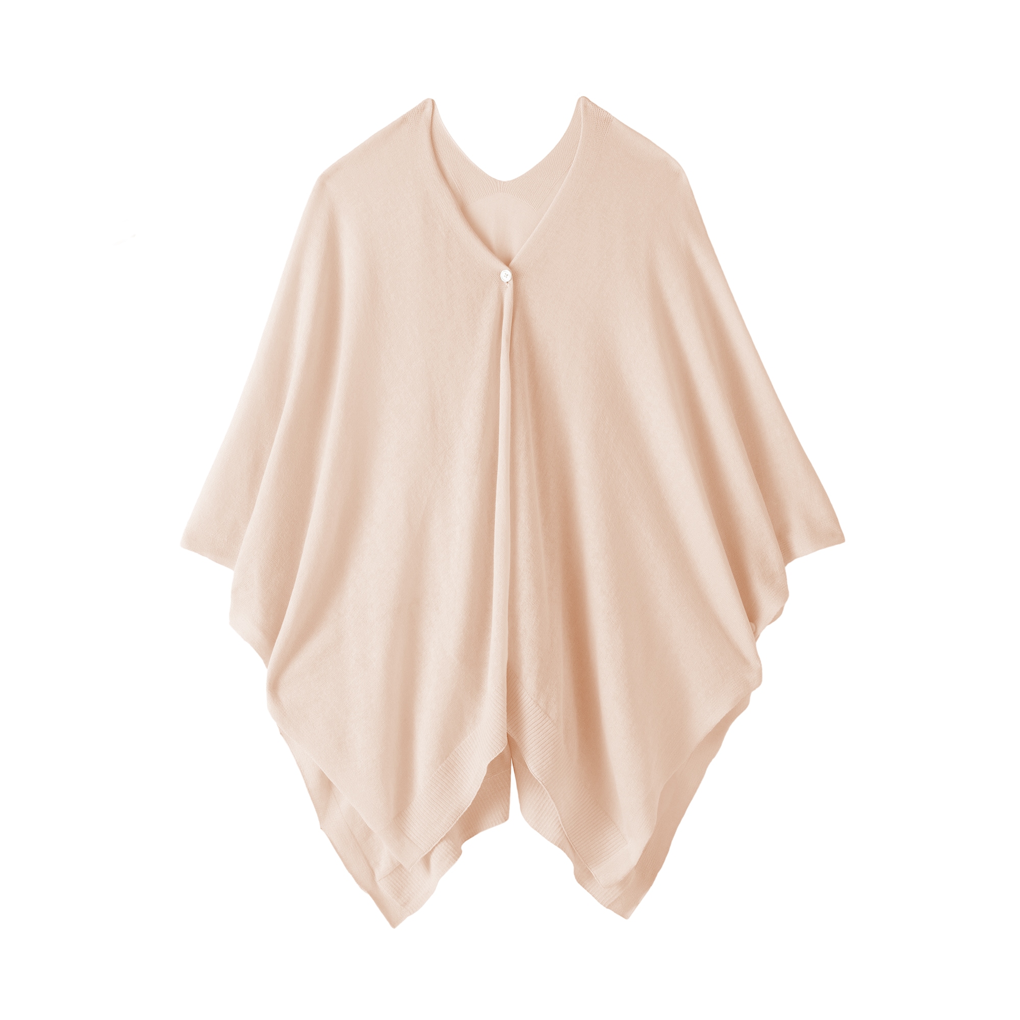 ＵＶカット強撚コットンボレロ　ボタン付き