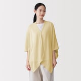 ＵＶカット強撚コットンボレロ　ボタン付き