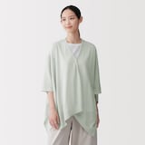 ＵＶカット強撚コットンボレロ　ボタン付き