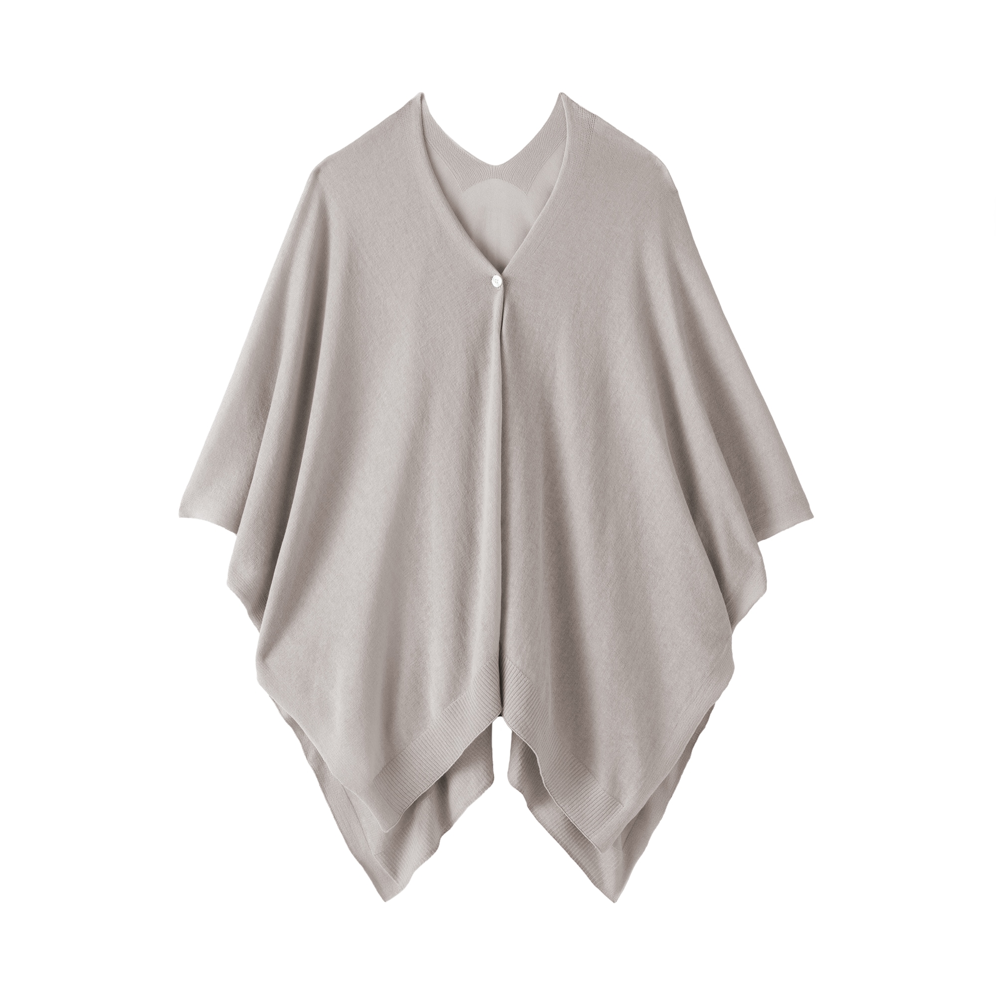 ＵＶカット強撚コットンボレロ　ボタン付き