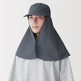 ＵＶカット日陰を持ち歩くキャップ