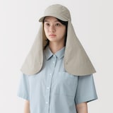 ＵＶカット日陰を持ち歩くキャップ