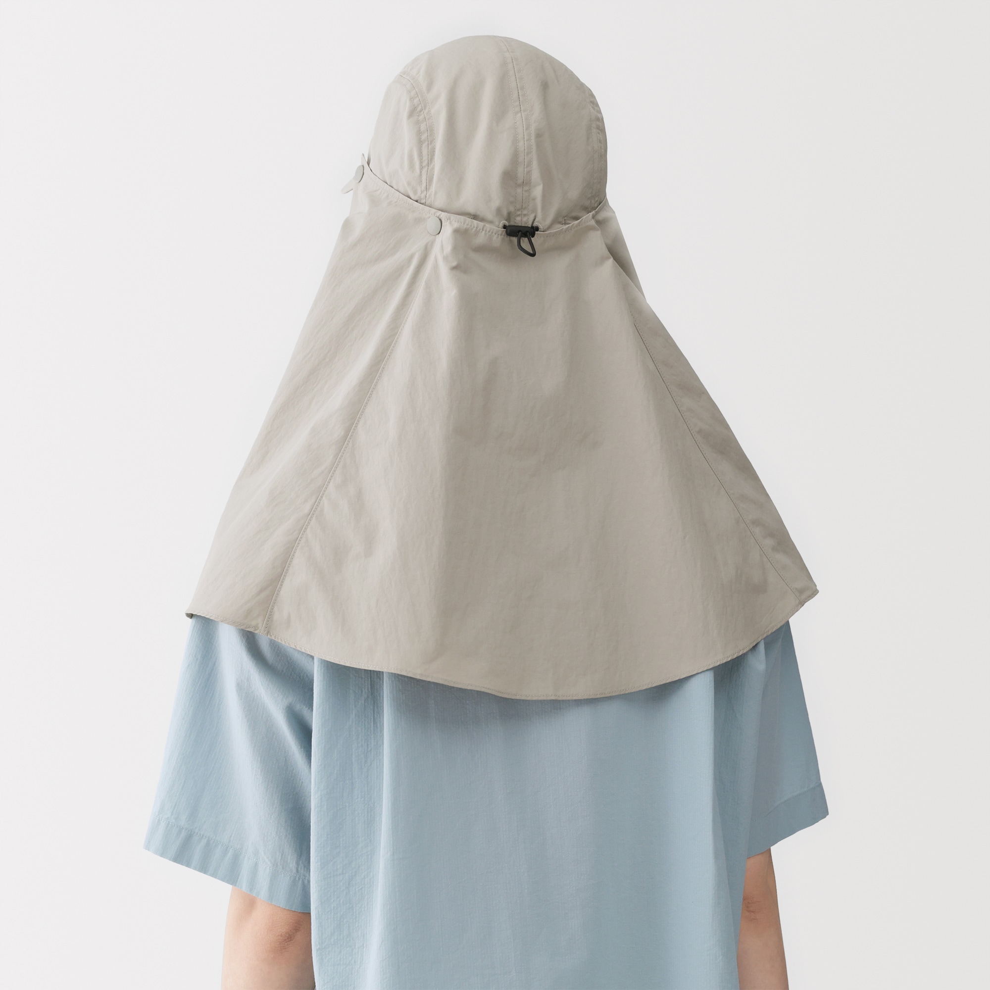 ＵＶカット日陰を持ち歩くキャップ