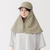 ＵＶカット日陰を持ち歩くキャップ