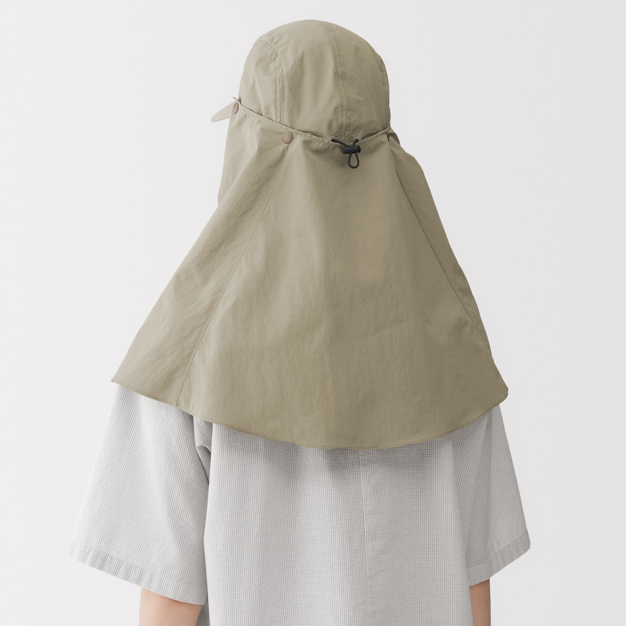 ＵＶカット日陰を持ち歩くキャップ