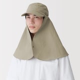 ＵＶカット日陰を持ち歩くキャップ