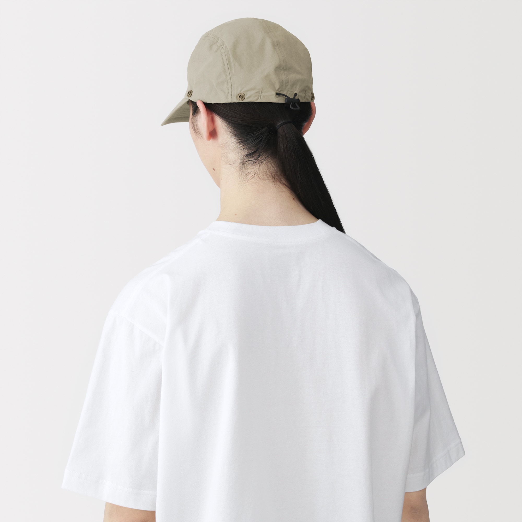 ＵＶカット日陰を持ち歩くキャップ