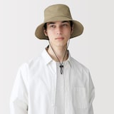 ＵＶカット　ムレにくいコットンバケットハット