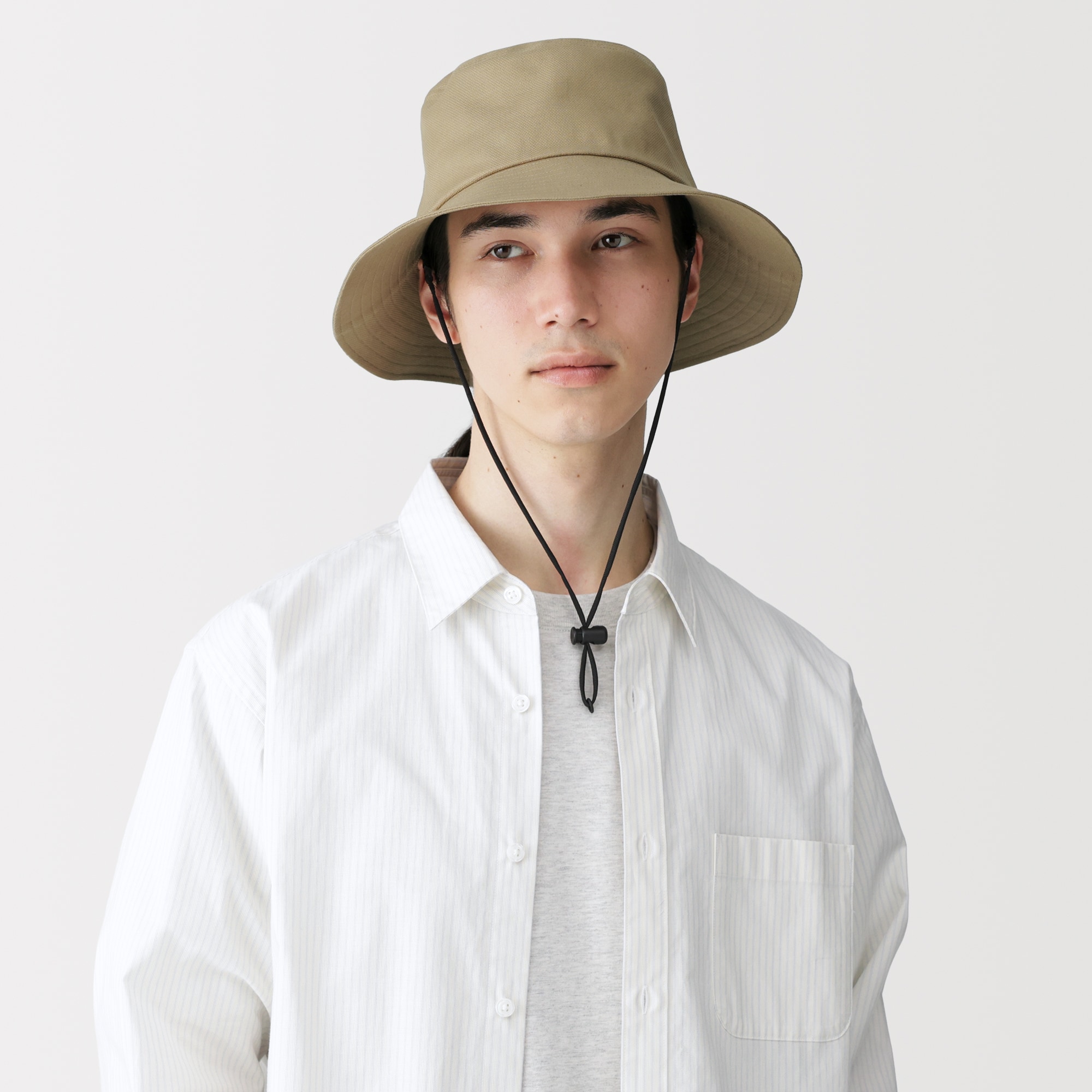 ＵＶカット　ムレにくいコットンバケットハット