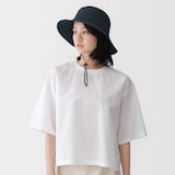 ＵＶカット　ムレにくいコットンバケットハット