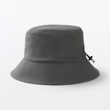 ＵＶカット風を通す　ちいさくまとまる　バケットハット