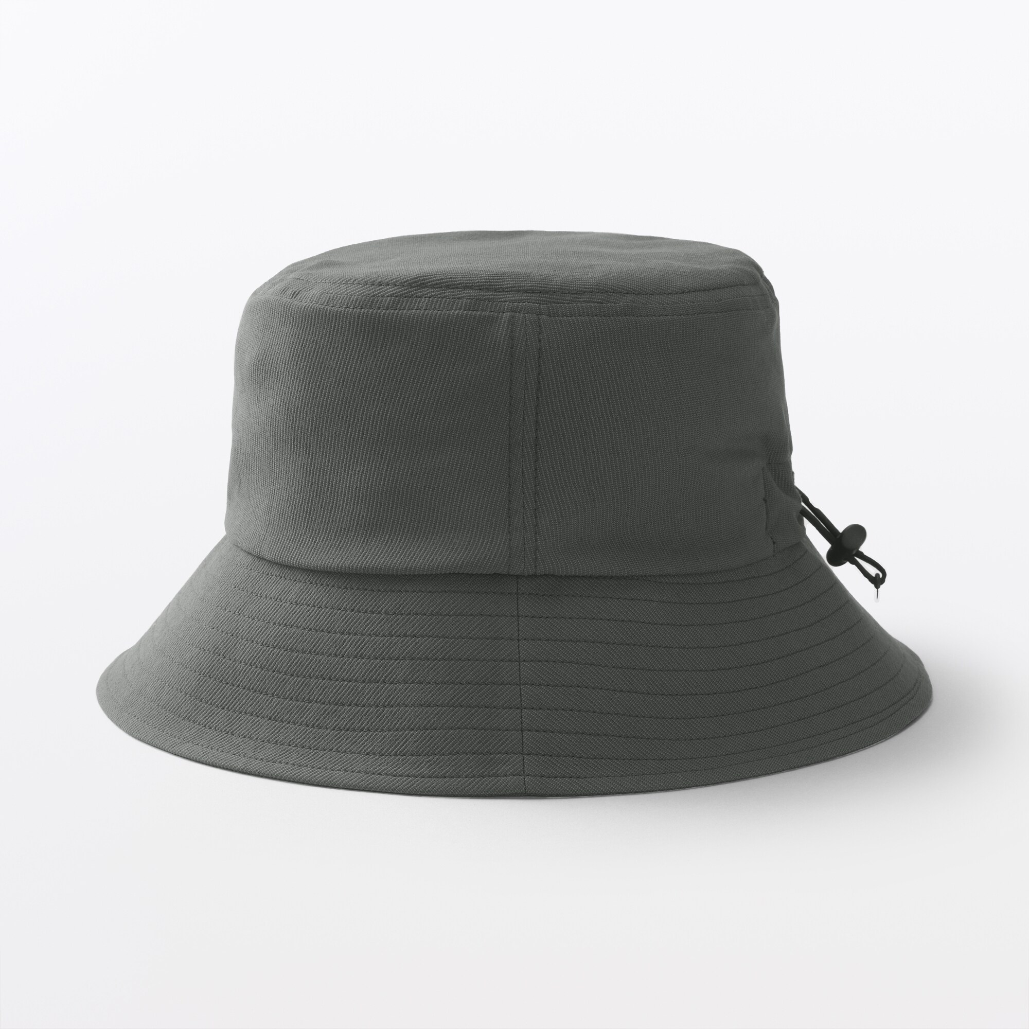 ＵＶカット風を通す　ちいさくまとまる　バケットハット