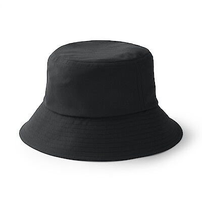 ＵＶカット風を通す　ちいさくまとまる　バケットハット