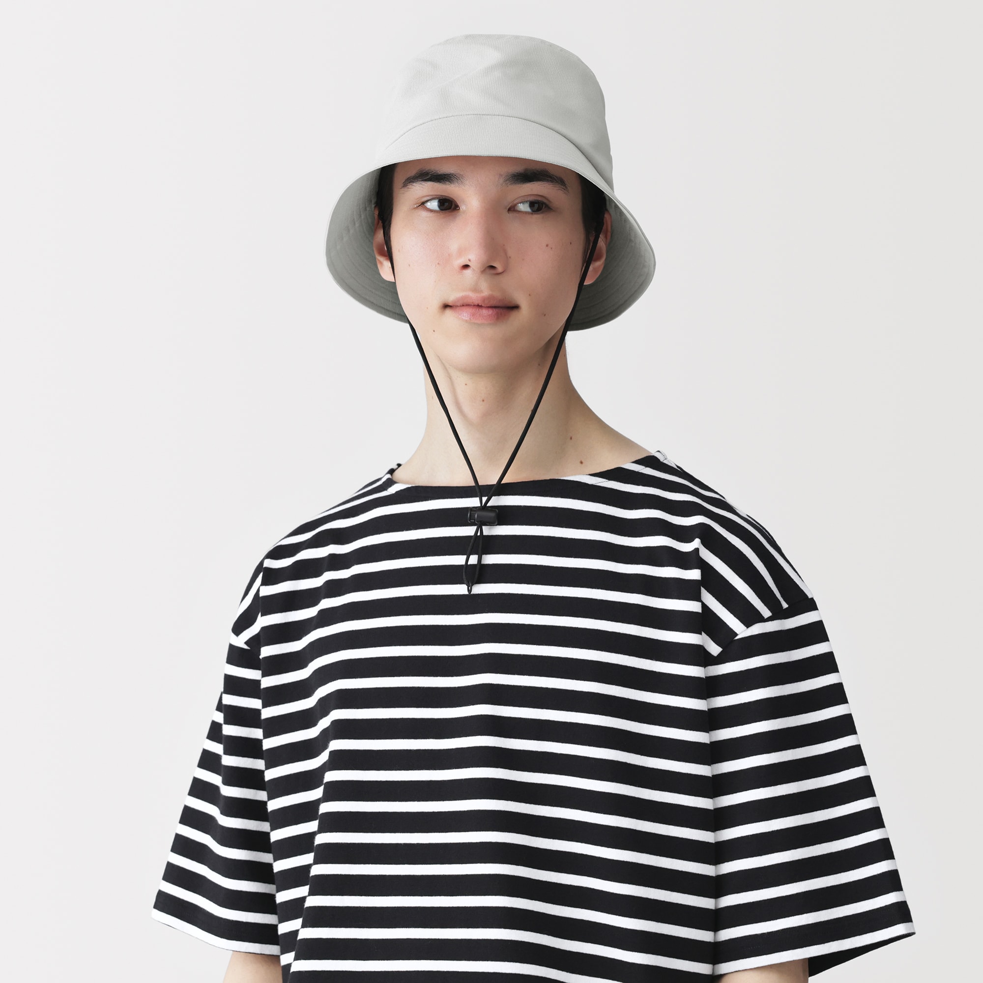 UVカット風を通す ちいさくまとまる バケットハット | 無印良品