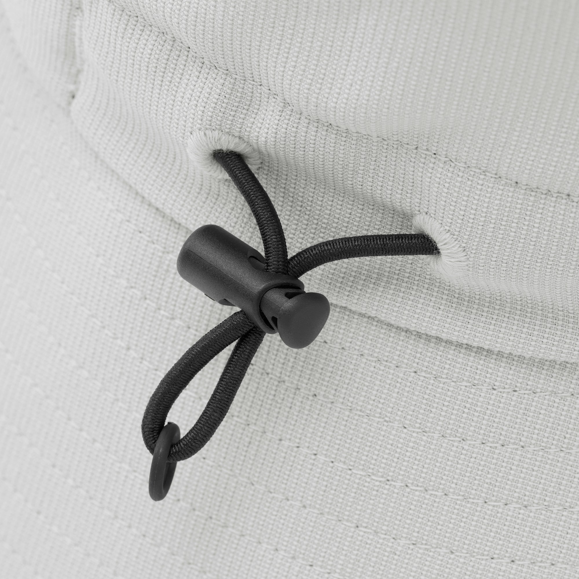 ＵＶカット風を通す　ちいさくまとまる　バケットハット