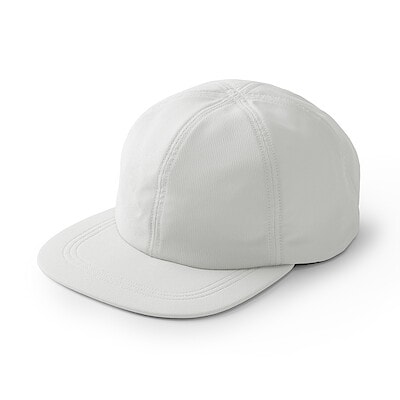 ＵＶカット風を通す　ちいさくまとまる　キャップ