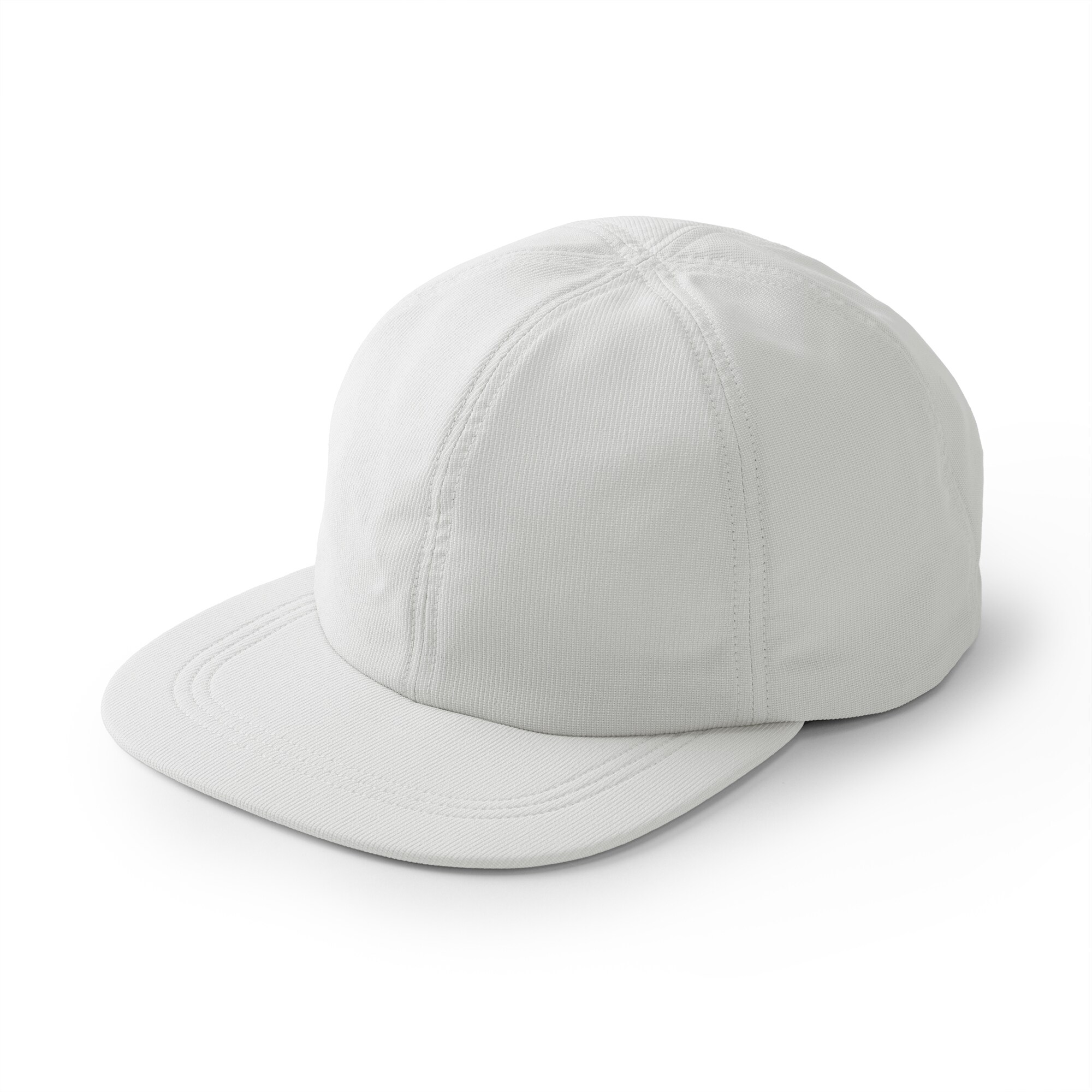 ＵＶカット風を通す　ちいさくまとまる　キャップ