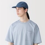 ＵＶカット風を通す　ちいさくまとまる　キャップ