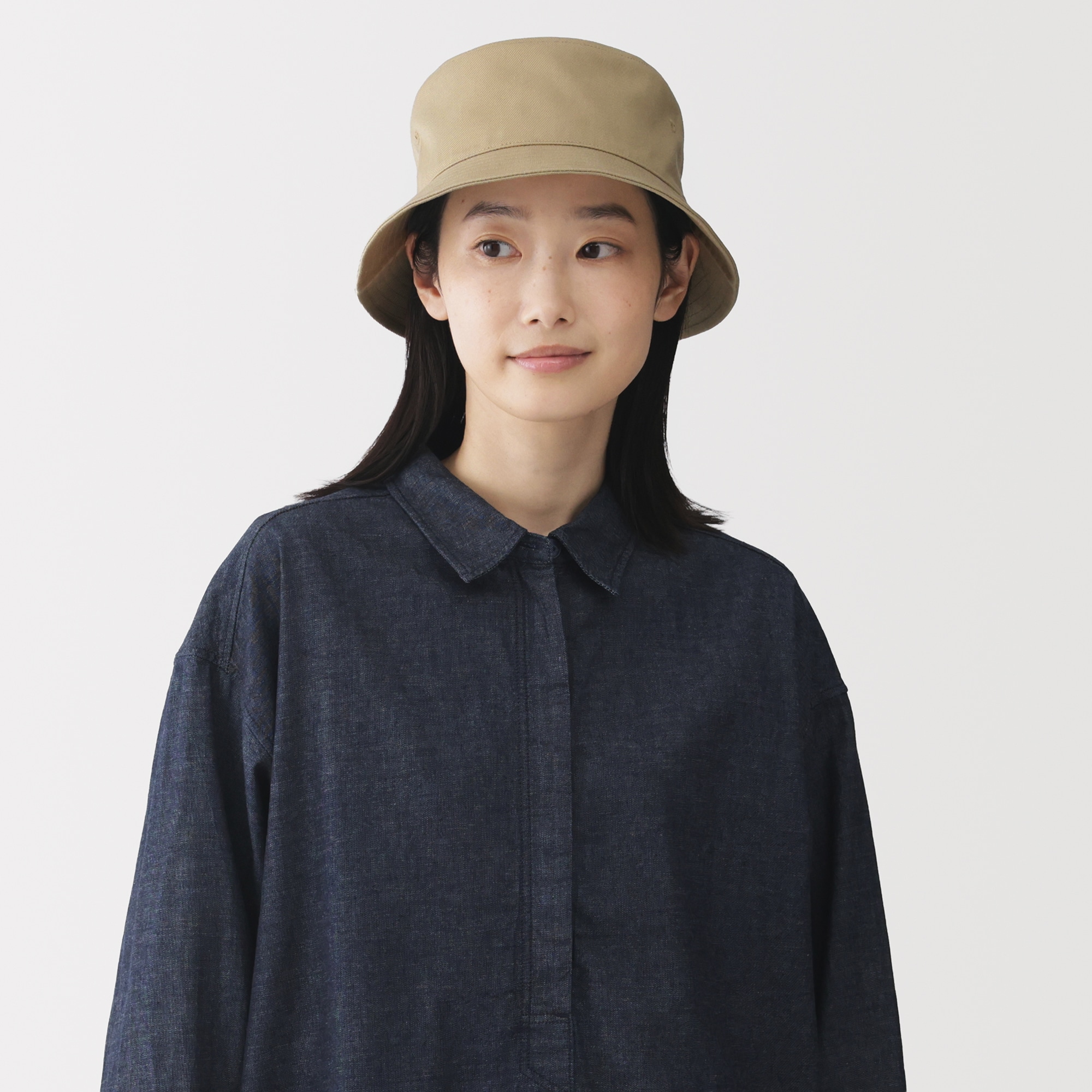 ＵＶカットコットンツイルバケットハット
