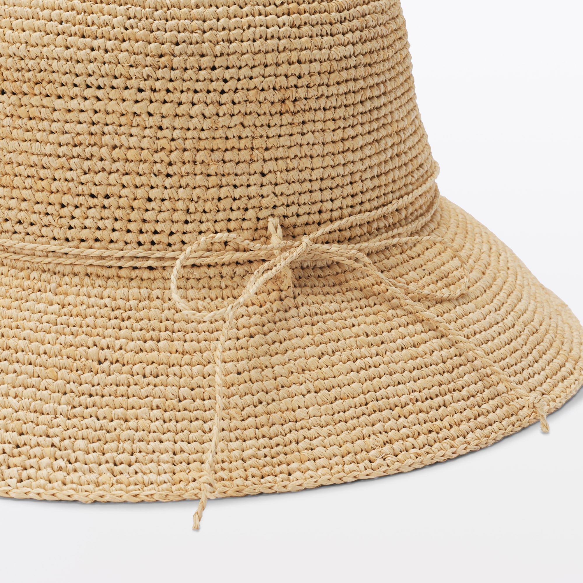 ラフィアたためるキャペリン