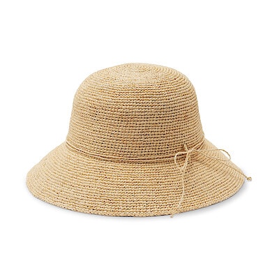 【３月上旬発売予定】ラフィアたためるキャペリン