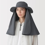 ＵＶカット日陰を持ち歩くサファリハット