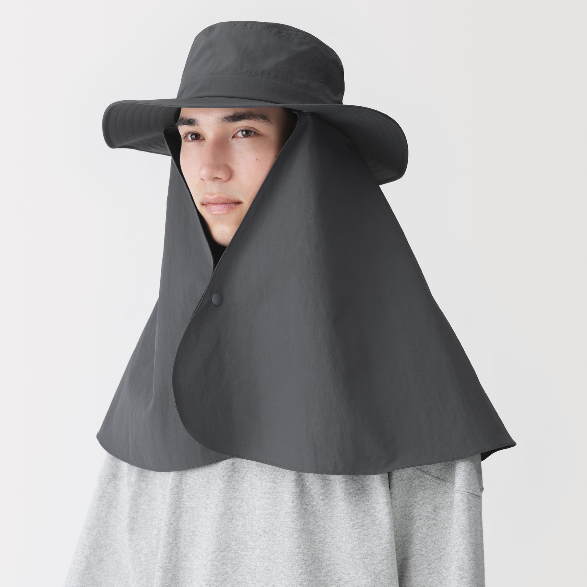 ＵＶカット日陰を持ち歩くサファリハット