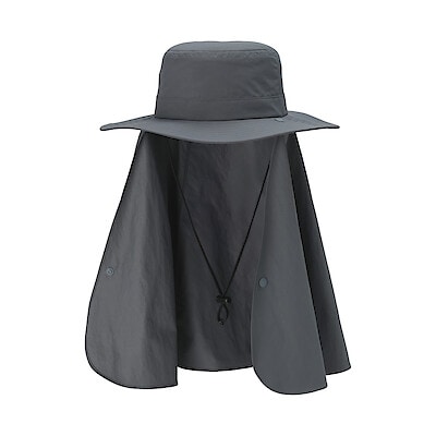ＵＶカット日陰を持ち歩くサファリハット