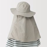 ＵＶカット日陰を持ち歩くサファリハット