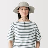 ＵＶカット日陰を持ち歩くサファリハット