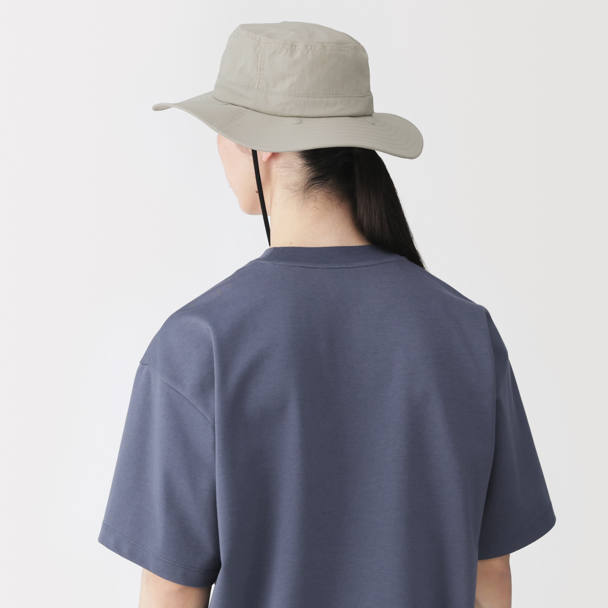 ＵＶカット日陰を持ち歩くサファリハット