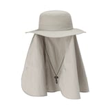 ＵＶカット日陰を持ち歩くサファリハット