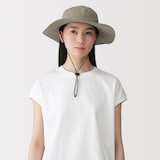 ＵＶカット日陰を持ち歩くサファリハット