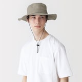 ＵＶカット日陰を持ち歩くサファリハット