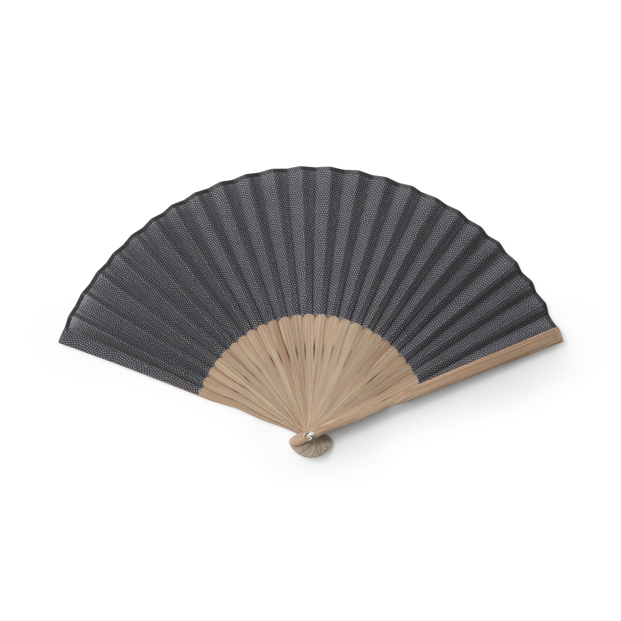 扇子（鮫小紋）