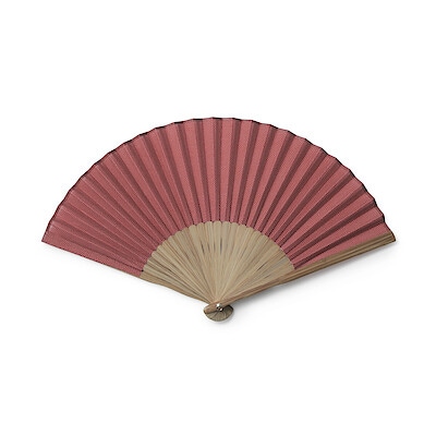 扇子（鮫小紋）