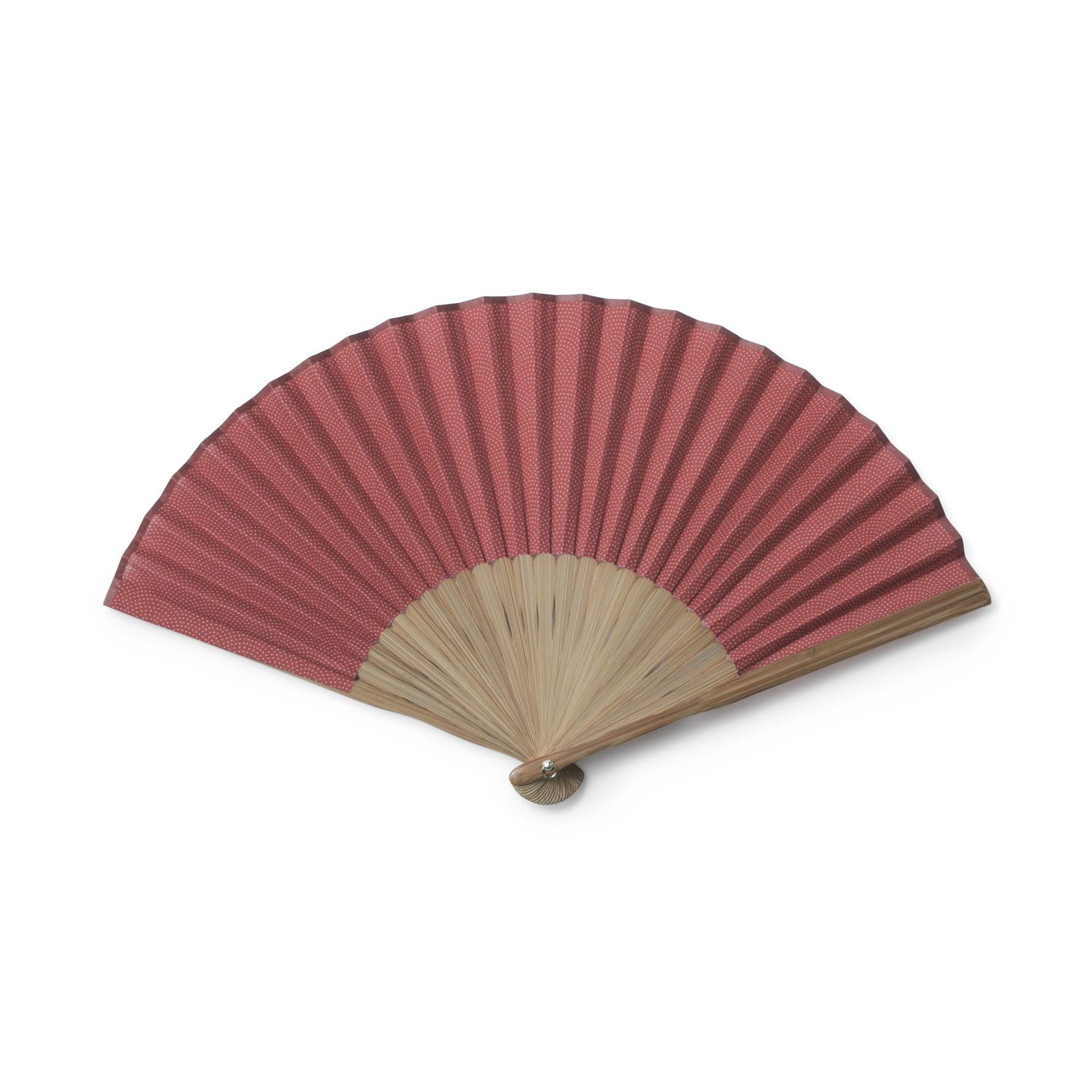 扇子（鮫小紋）