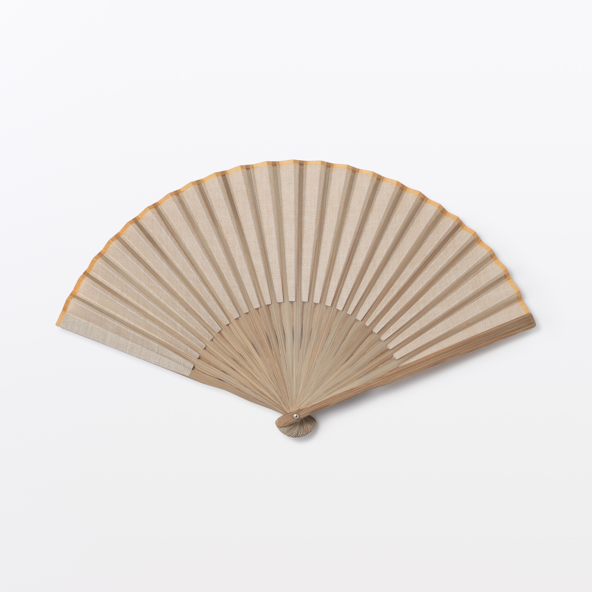 扇子（鮫小紋）