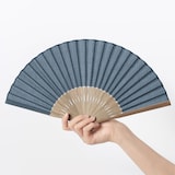 扇子（鮫小紋）